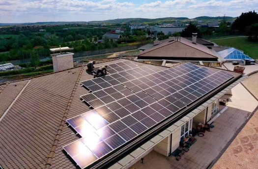 Система электропитания солнечной энергии-решетки крыши 30KW в Чили