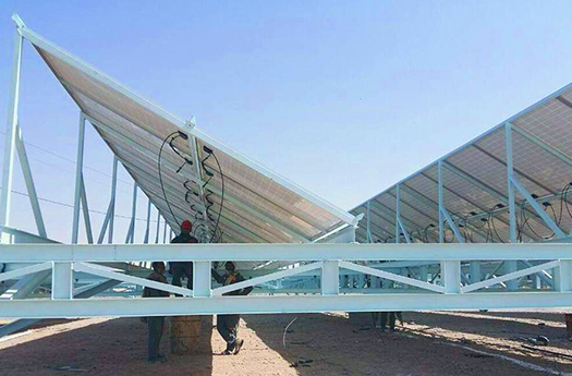 55kw Grid-подключенное решение системы производства солнечной энергии в Афганистане
