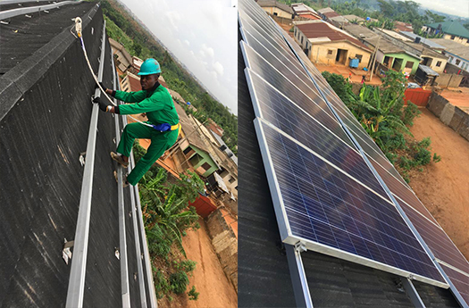 Нигерийский 25KW Off-Grid Солнечная энергетическая система-отель Обратная связь проекта