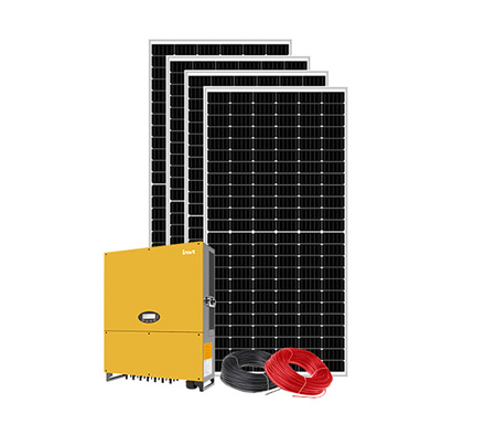10KW-200KW Трехфазная солнечная система на сетке