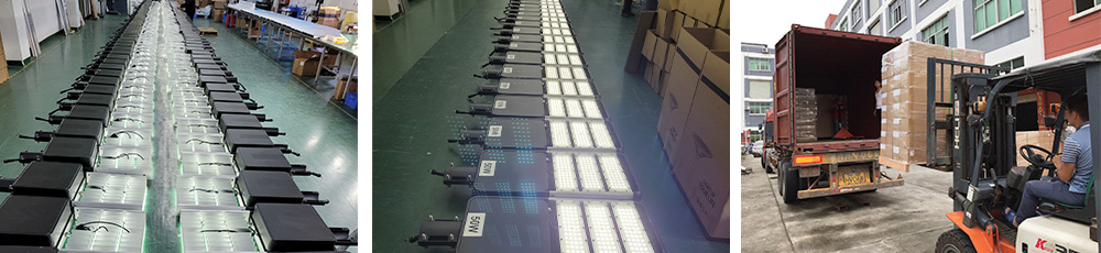 Производство всего в двух солнечных уличных фонарях (SSL-I)