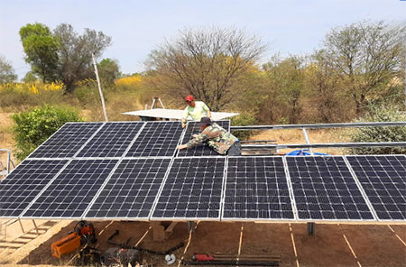 8KW Малый проект системы генерации электроэнергии в Парагвае