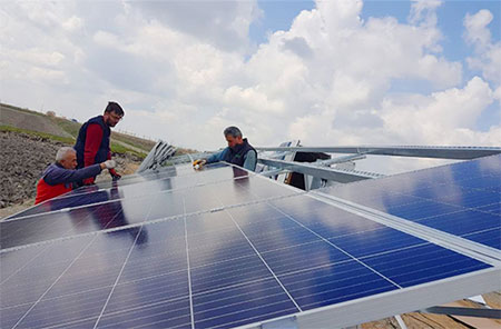 10KW Off Grid Солнечная энергетическая система для сельского хозяйства в Турции