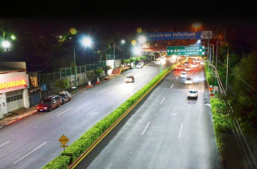 Проект освещения электричества Мехико для 6-полосной шоссе-5000 комплектов светодиодных уличных фонарей