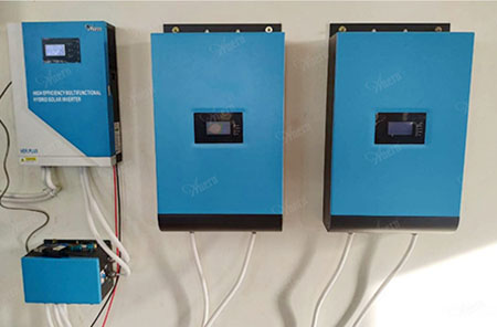 Электрическая система-решетки лития 5.5KW солнечная для бензоколонки в Мьянме
