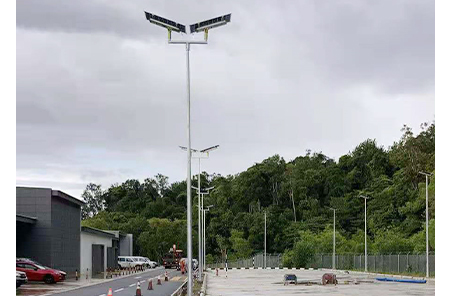 Проект парковки солнечного уличного света в Брунее