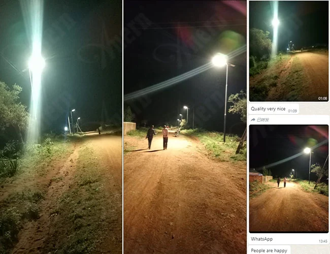 Интегрированный солнечный уличный свет Anern