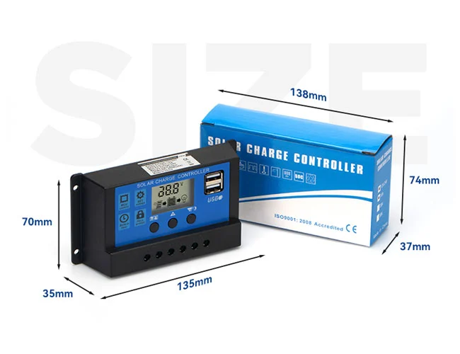 ШИМ солнечный контроллер заряда
