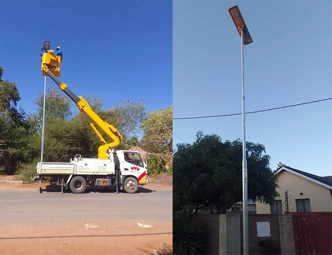 Все в одном интегрированном солнечном уличном свете приведенном