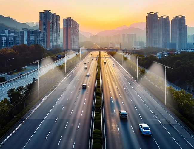 Дистанционный светодиодный уличный фонарь на солнечной батарее
