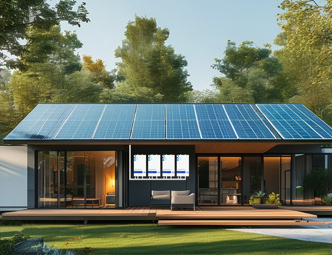 Настенное крепление для солнечной батареи