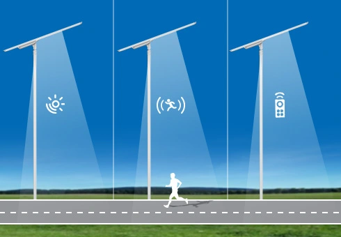 solar street light remote control