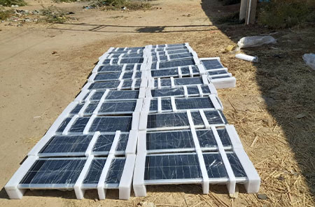 50 Sets of AN-SLZ 60W All-in-One Solar Street Lights in Sudan