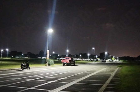 90sets SLV солнечные уличные фонари с CCTV в Филиппинском парке