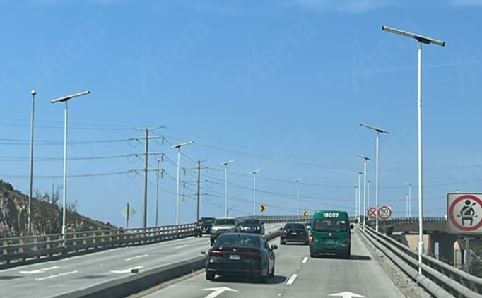 Мексика все-в-одном проекте установки солнечного уличного света